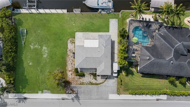 14260 Mcgregor Blvd, Fort Myers, FL 33919 - drone / aerial view of a pool