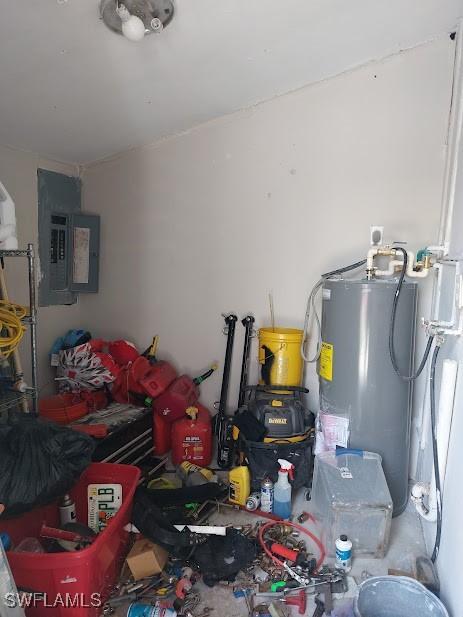 11421 Kimble Dr Unit 423, Fort Myers, FL 33908 - utilities with electric panel and electric water heater