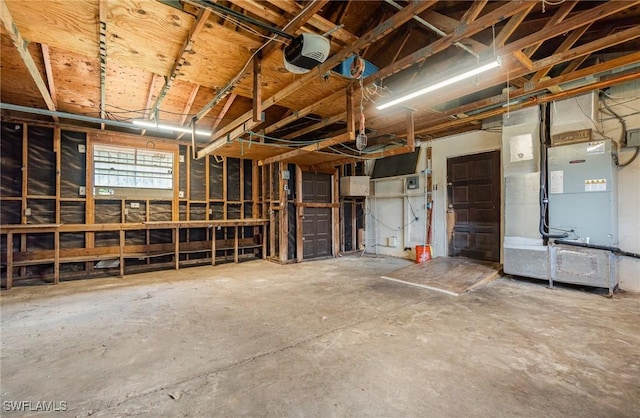 1400 Billie St, Fort Myers, FL 33916 - garage with a garage door opener and heating unit