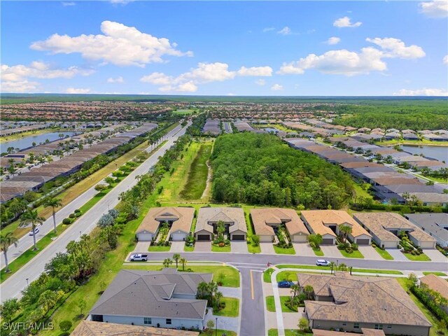 28648 Lobos Cir, Bonita Springs, FL 34135 - aerial view of residential area featuring a nearby body of water
