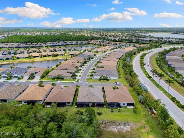 28648 Lobos Cir, Bonita Springs, FL 34135 - aerial view of residential area featuring a large body of water