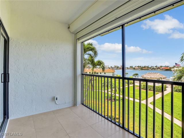 750 W Elkcam Cir Unit 312, Marco Island, FL 34145 - balcony featuring a water view