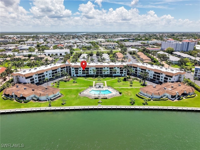 750 W Elkcam Cir Unit 312, Marco Island, FL 34145 - aerial view of a large body of water