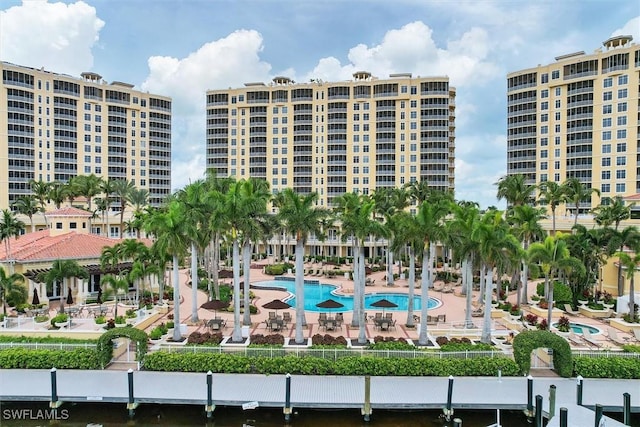 6081 Silver King Blvd Unit 704, Cape Coral, FL 33914 - view of apartment building / complex