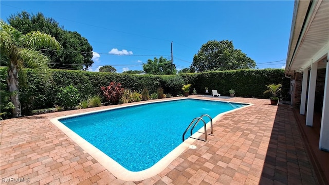 204 Flagler St, Clewiston, FL 33440 - view of pool with a patio area and a fenced backyard