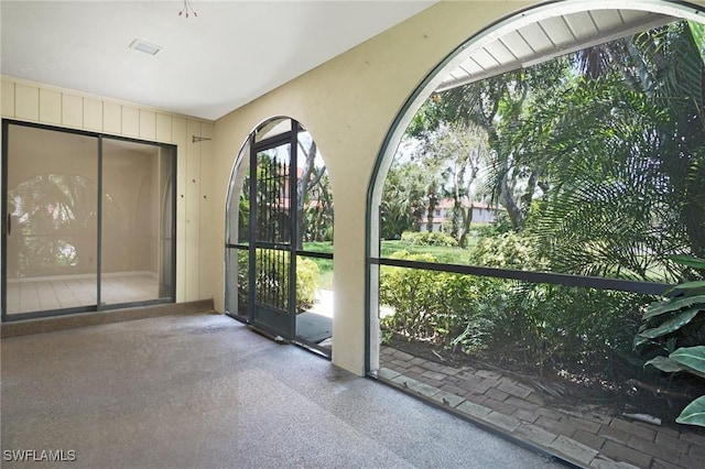 27910 Hacienda E Blvd Unit 201B, Bonita Springs, FL 34135 - view of unfurnished sunroom
