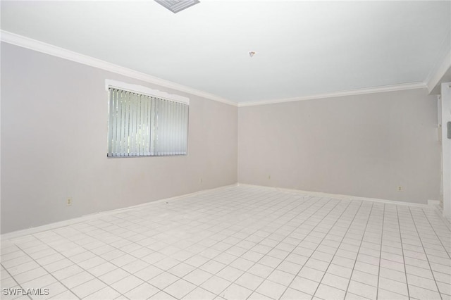 27910 Hacienda E Blvd Unit 201B, Bonita Springs, FL 34135 - empty room with crown molding and baseboards