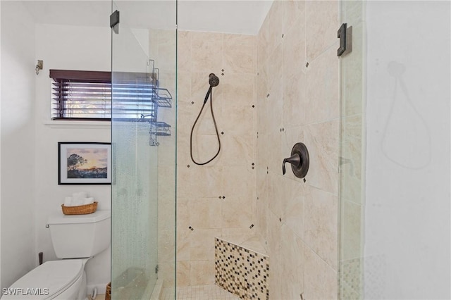 3627 Clipper Ln, Saint James City, FL 33956 - bathroom with a stall shower and toilet