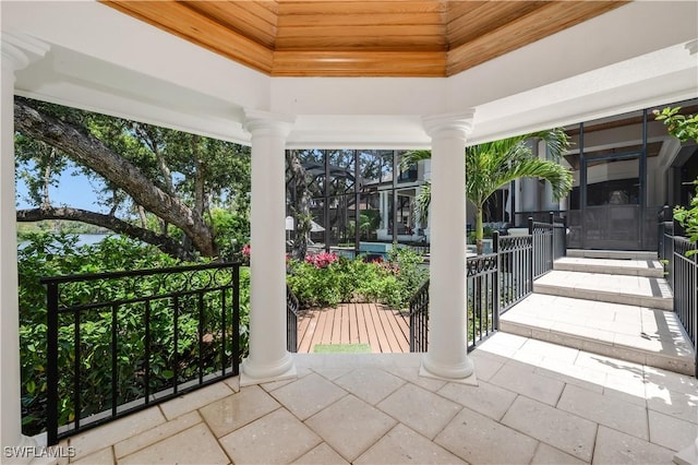 4111 Harbor Oaks Ct, Bonita Springs, FL 34134 - view of patio