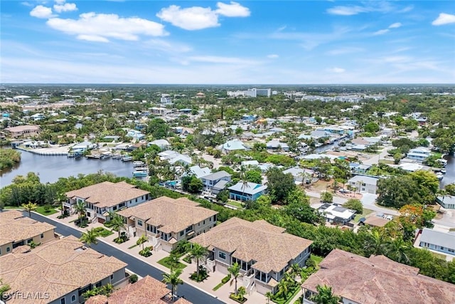 2488 Breakwater Way Unit 201, Naples, FL 34112 - aerial view of residential area featuring a nearby body of water