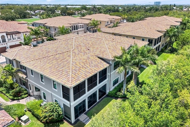 2488 Breakwater Way Unit 201, Naples, FL 34112 - aerial perspective of suburban area