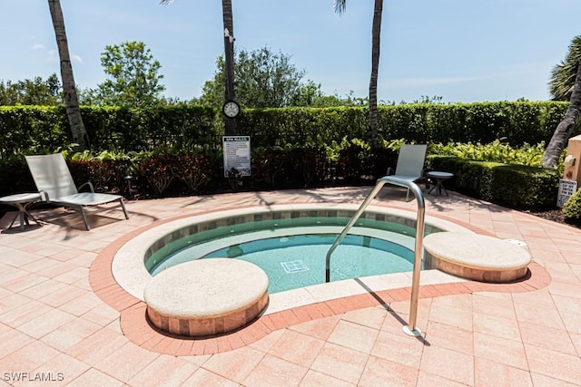 1050 Borghese Ln Unit 1101, Naples, FL 34114 - view of swimming pool with a patio area