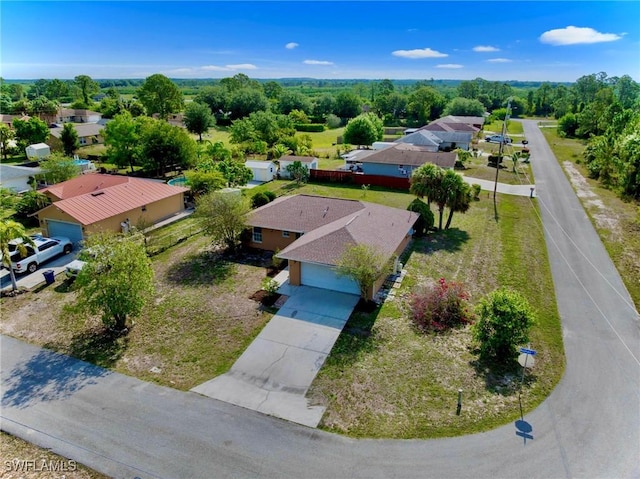 911 Medford Ave S, Lehigh Acres, FL 33974 - aerial perspective of suburban area