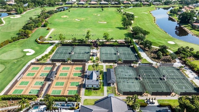 8241 Glenfinnan Cir, Fort Myers, FL 33912 - aerial view of property's location with a golf course, a large body of water, and nearby suburban area