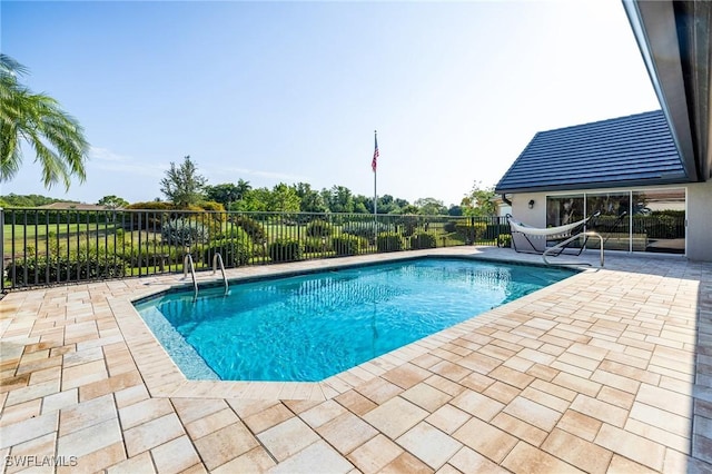 8241 Glenfinnan Cir, Fort Myers, FL 33912 - view of pool with a patio