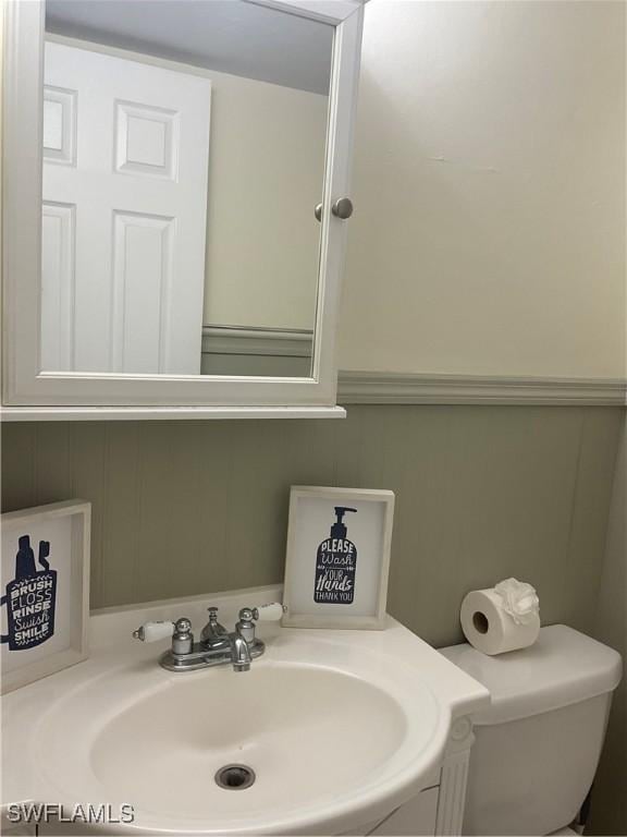 6897 Estero Blvd Unit 166, Fort Myers Beach, FL 33931 - bathroom with vanity and toilet