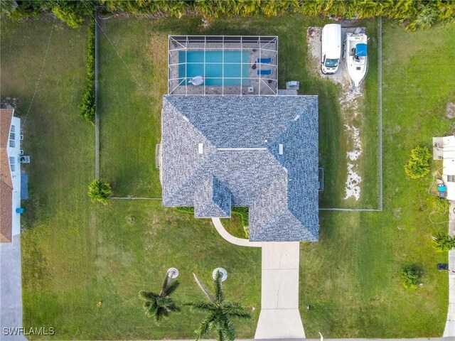 227 SW 48th Ter, Cape Coral, FL 33914 - view from above of property