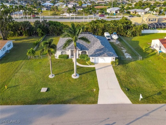 227 SW 48th Ter, Cape Coral, FL 33914 - aerial perspective of suburban area