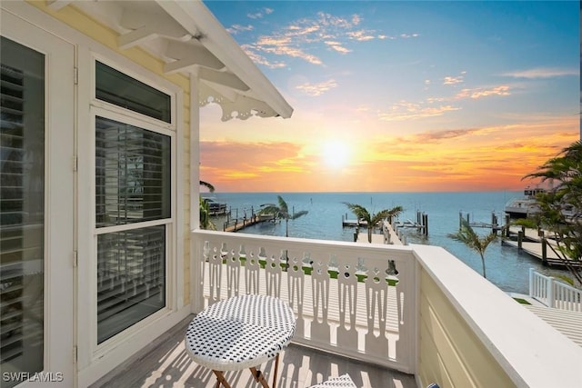15009 Binder Dr, Captiva, FL 33924 - balcony featuring a water view