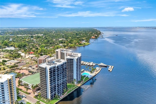 1920 Virginia Ave Unit 1602, Fort Myers, FL 33901 - aerial view of a large body of water