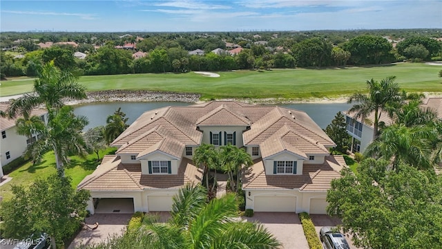 28657 San Lucas Ln Unit 102, Bonita Springs, FL 34135 - view of subject property with a local golf course and a nearby body of water
