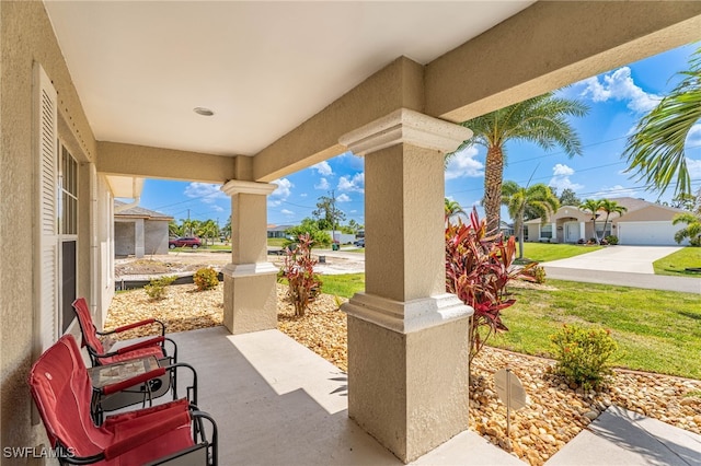 2608 NW 25th Ave, Cape Coral, FL 33993 - view of covered porch