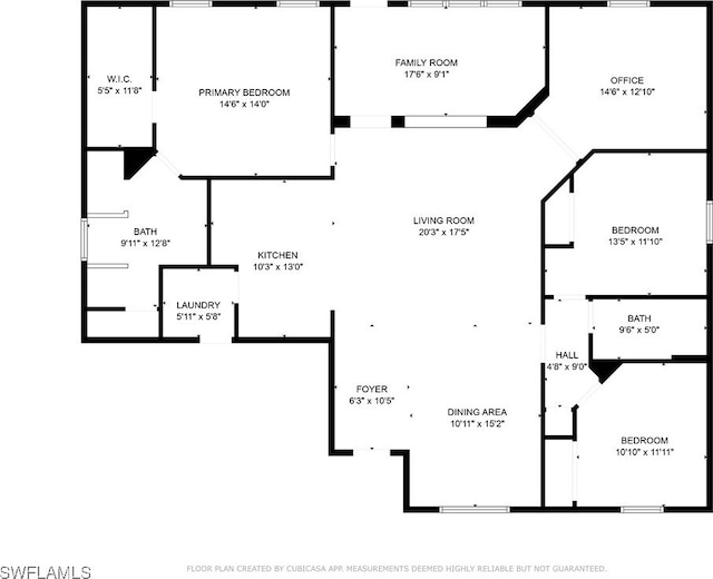 2608 NW 25th Ave, Cape Coral, FL 33993 - home floor plan