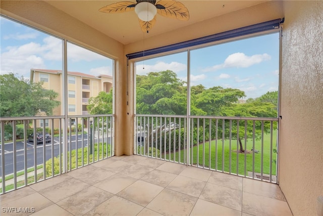 8320 Whiskey Preserve Cir Unit 321, Fort Myers, FL 33919 - view of unfurnished sunroom