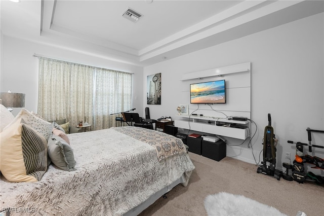 7384 Sika Deer Way, Fort Myers, FL 33966 - carpeted bedroom featuring a tray ceiling