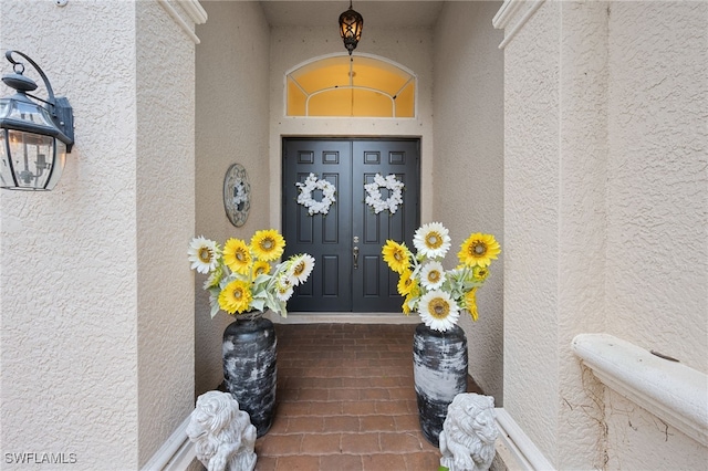 7384 Sika Deer Way, Fort Myers, FL 33966 - entrance to property with stucco siding