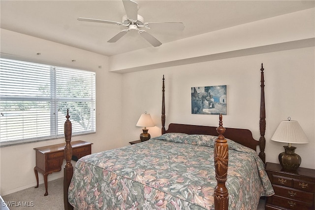 10350 Washingtonia Palm Way Unit 4234, Fort Myers, FL 33966 - carpeted bedroom with ceiling fan and baseboards