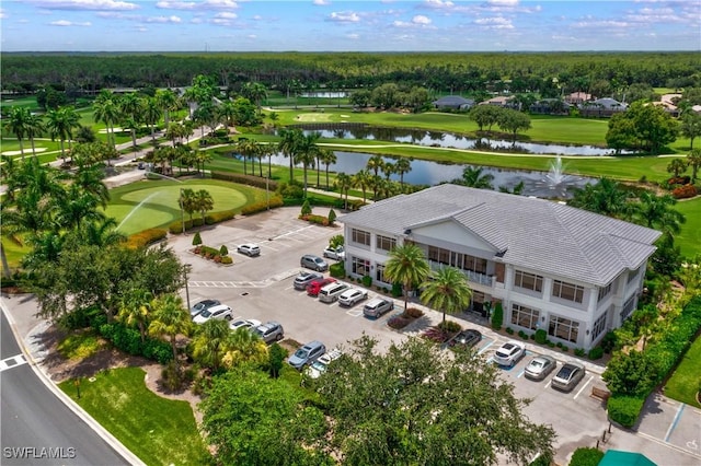 10350 Washingtonia Palm Way Unit 4234, Fort Myers, FL 33966 - drone / aerial view of a large body of water and a golf course