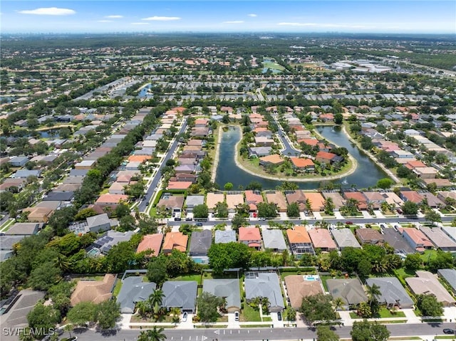 8364 Laurel Lakes Blvd, Naples, FL 34119 - aerial overview of property's location featuring nearby suburban area and a nearby body of water