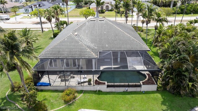 4009 Chiquita Blvd S, Cape Coral, FL 33914 - aerial perspective of suburban area