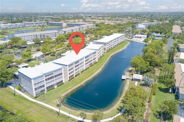 14931 Park Lake Dr Unit 209, Fort Myers, FL 33919 - bird's eye view of apartment complex / building and a large body of water