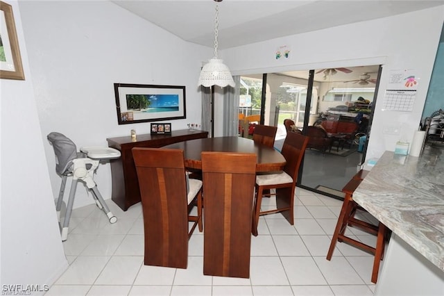 215 SE 1st Pl, Cape Coral, FL 33990 - dining area featuring light tile patterned floors