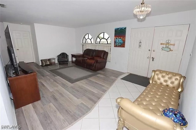 215 SE 1st Pl, Cape Coral, FL 33990 - living area with wood finished floors
