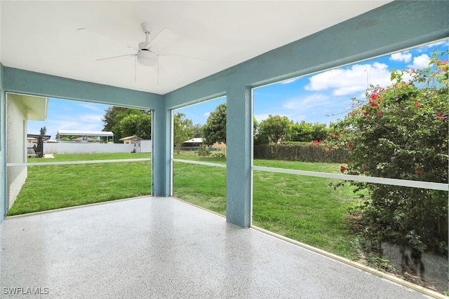 1717 43rd St SW, Naples, FL 34116 - view of unfurnished sunroom