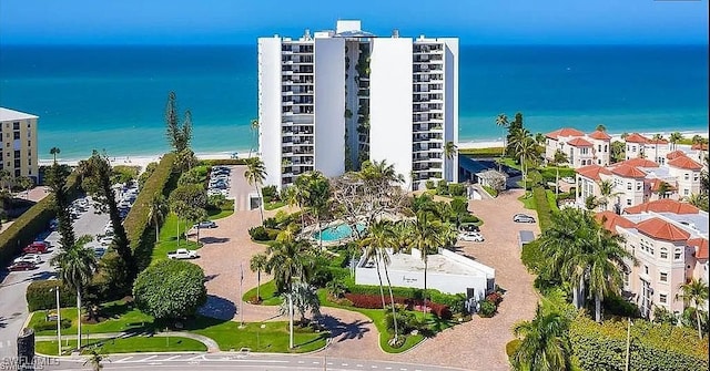 3951 Gulf Shore Blvd N Unit 1005, Naples, FL 34103 - drone / aerial view of a large body of water