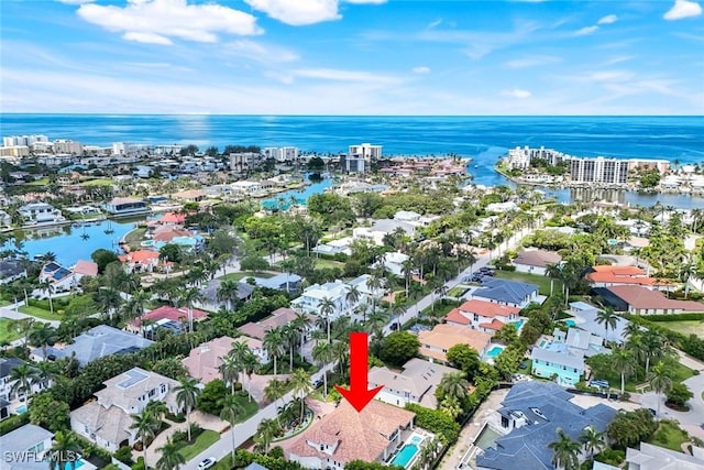 491 Wedge Dr, Naples, FL 34103 - view of property location with a nearby body of water and nearby suburban area