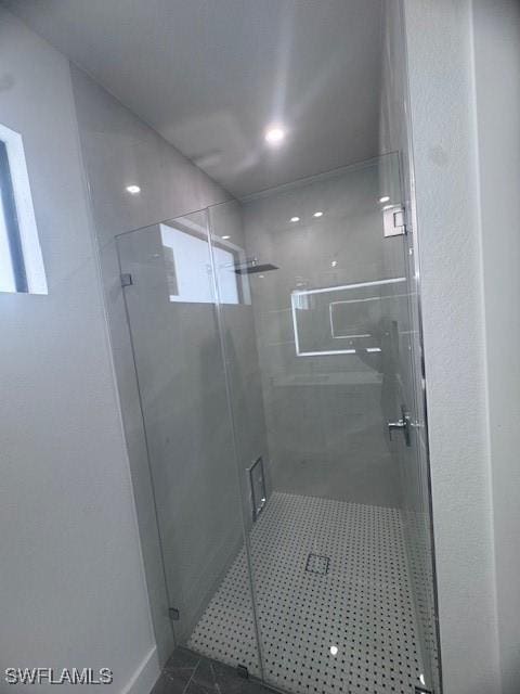 31 Kismet Pkwy E, Cape Coral, FL 33909 - full bath featuring a stall shower and tile patterned flooring