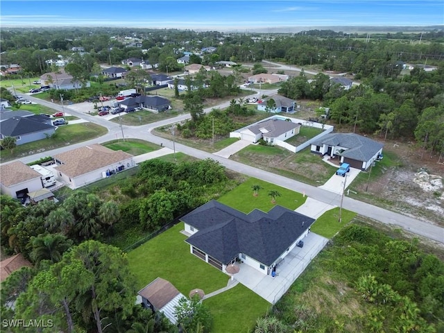 3304 44th St SW, Lehigh Acres, FL 33976 - aerial perspective of suburban area