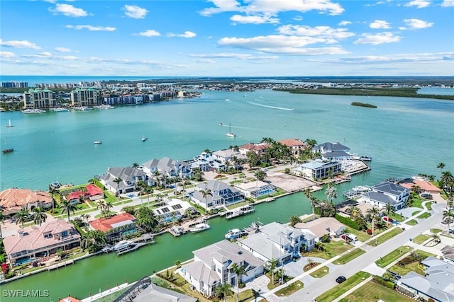 954 Sundrop Ct, Marco Island, FL 34145 - aerial view of residential area featuring a nearby body of water