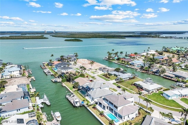 954 Sundrop Ct, Marco Island, FL 34145 - aerial perspective of suburban area featuring a nearby body of water