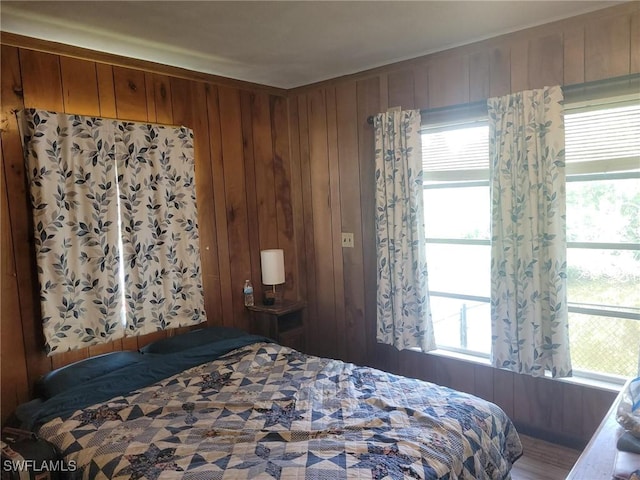 1104 Gulf St, Moore Haven, FL 33471 - bedroom featuring wood walls