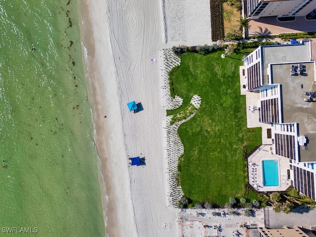 9375 Gulf Shore Dr Unit 601, Naples, FL 34108 - aerial view of a pool
