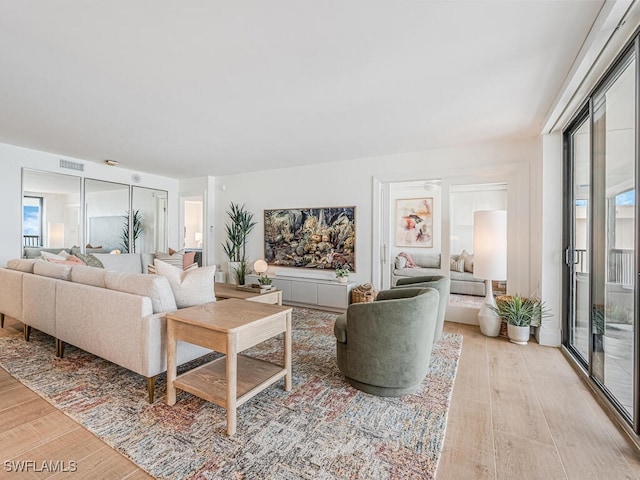 9375 Gulf Shore Dr Unit 601, Naples, FL 34108 - living area with light wood finished floors