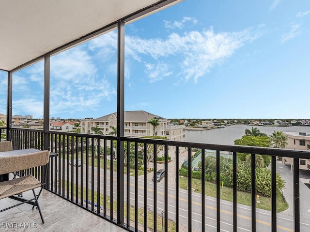 9375 Gulf Shore Dr Unit 601, Naples, FL 34108 - balcony with a residential view