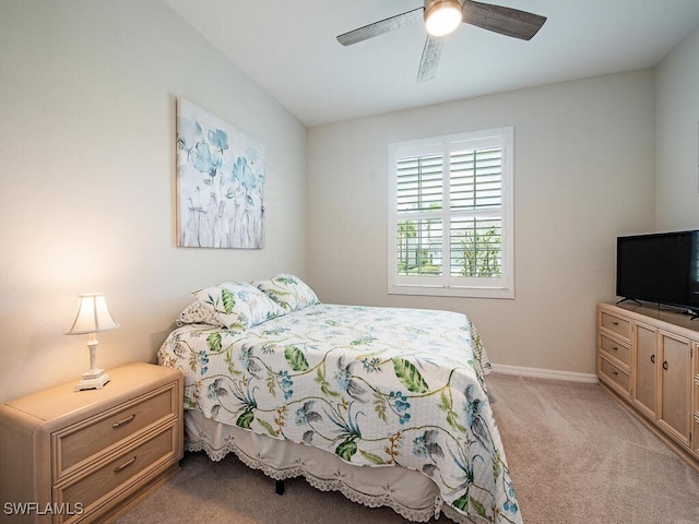 2174 Clementine St, Naples, FL 34120 - bedroom with carpet floors, baseboards, and ceiling fan
