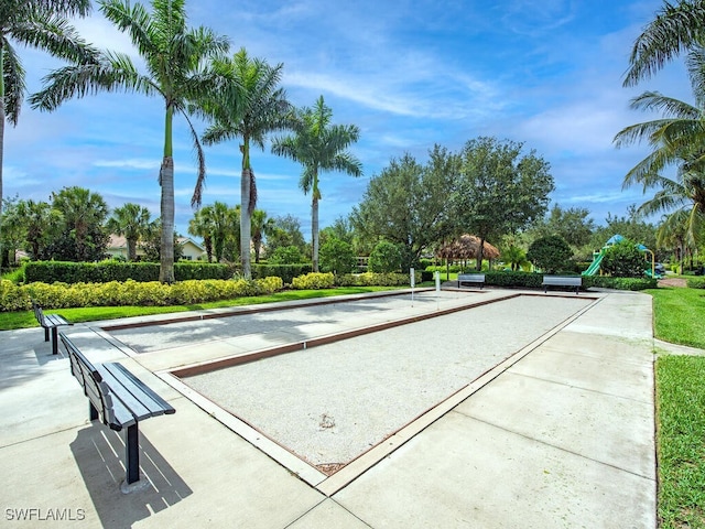 2174 Clementine St, Naples, FL 34120 - view of home's community featuring a game area